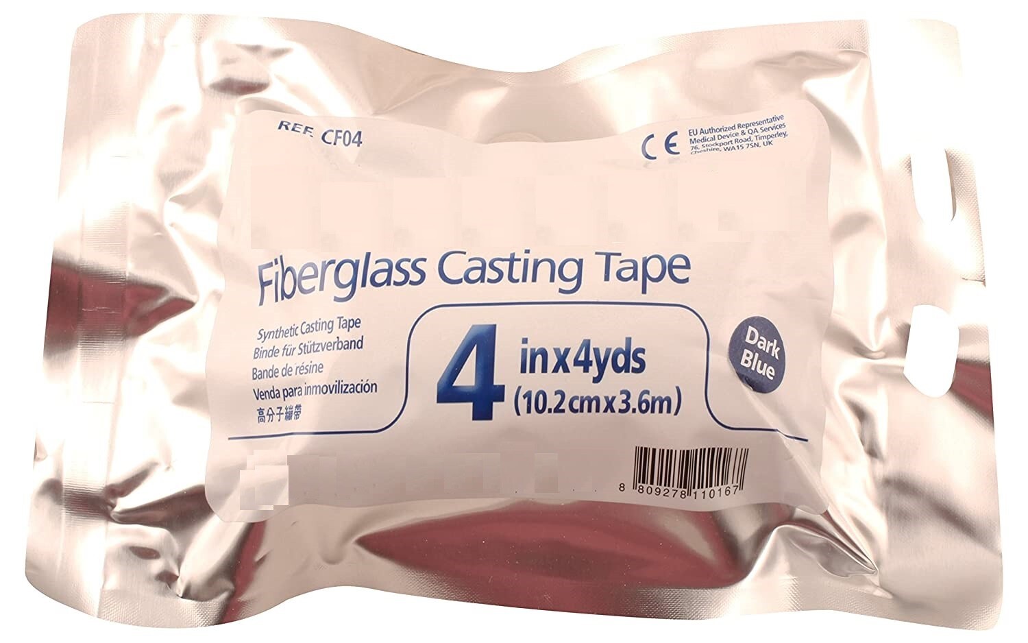 Cast Synthetic Fibreglass Casting Tape – 10 Cm (Blue)