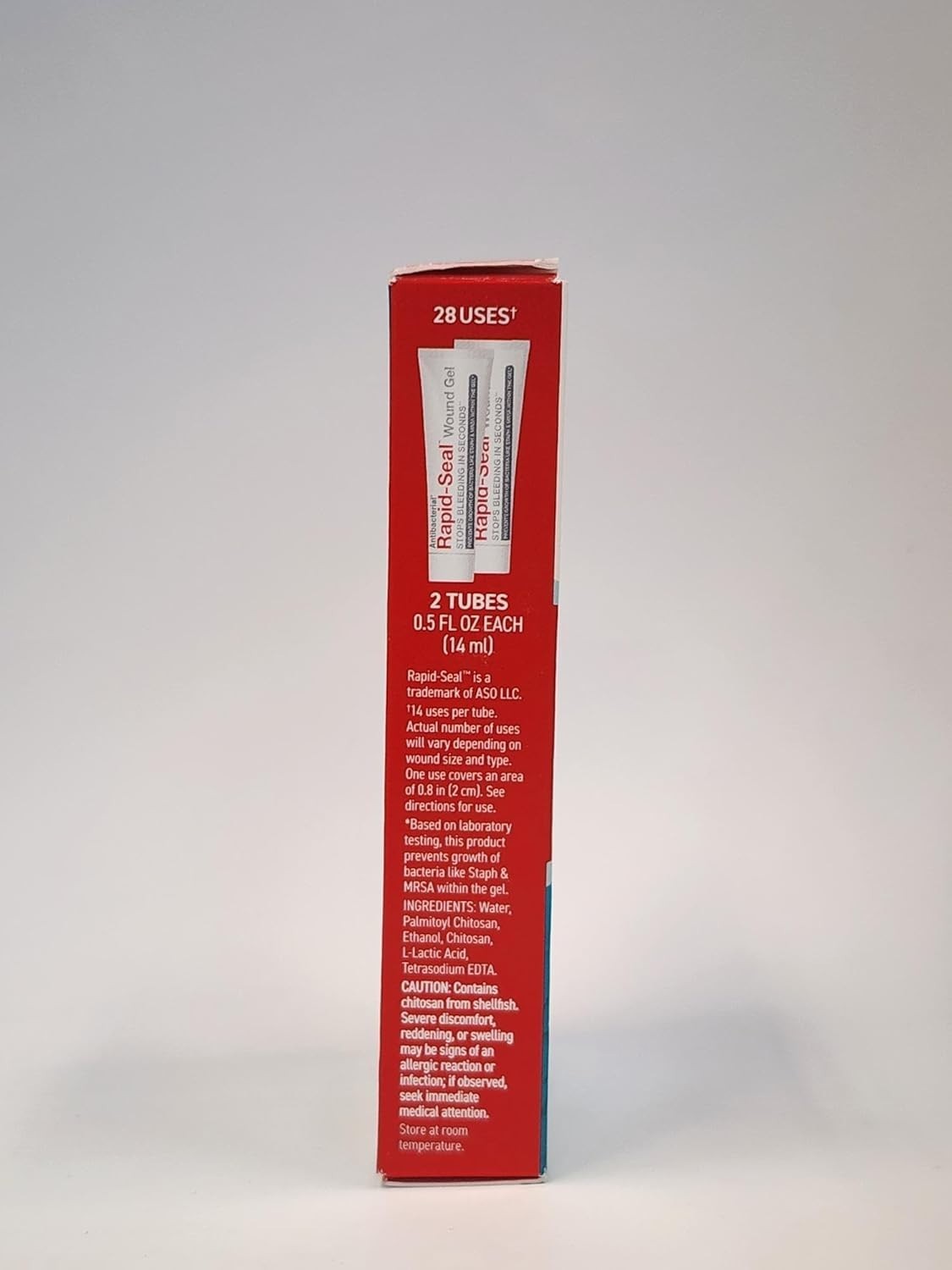 Sterile Wound Gel 2-Pack | Fast-Acting Bleeding Control for First Aid Needs
