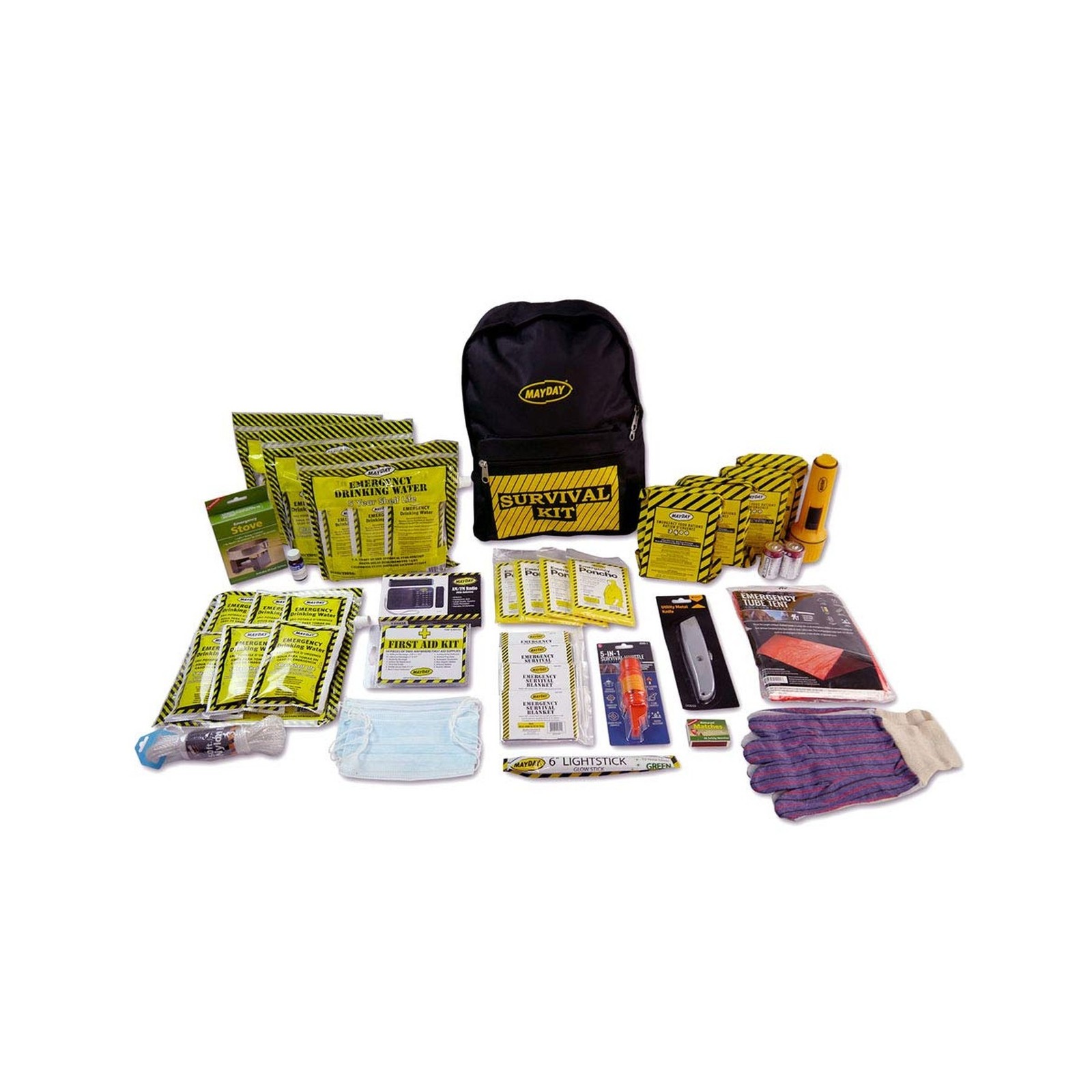 Mayday Deluxe 4 Person Backpack Kit