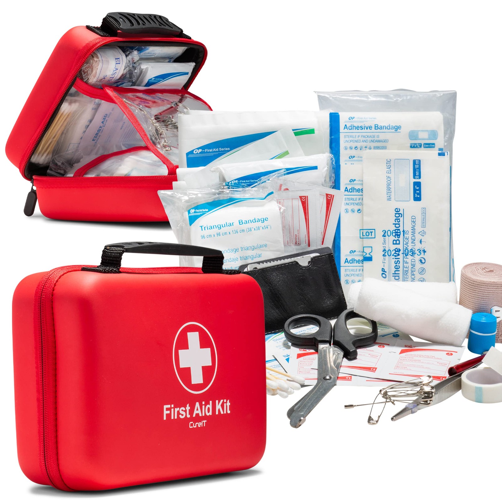 First Aid Kit 230 piece, Waterproof, All Purpose Use Outdoor, Indoor, Car, Hi…