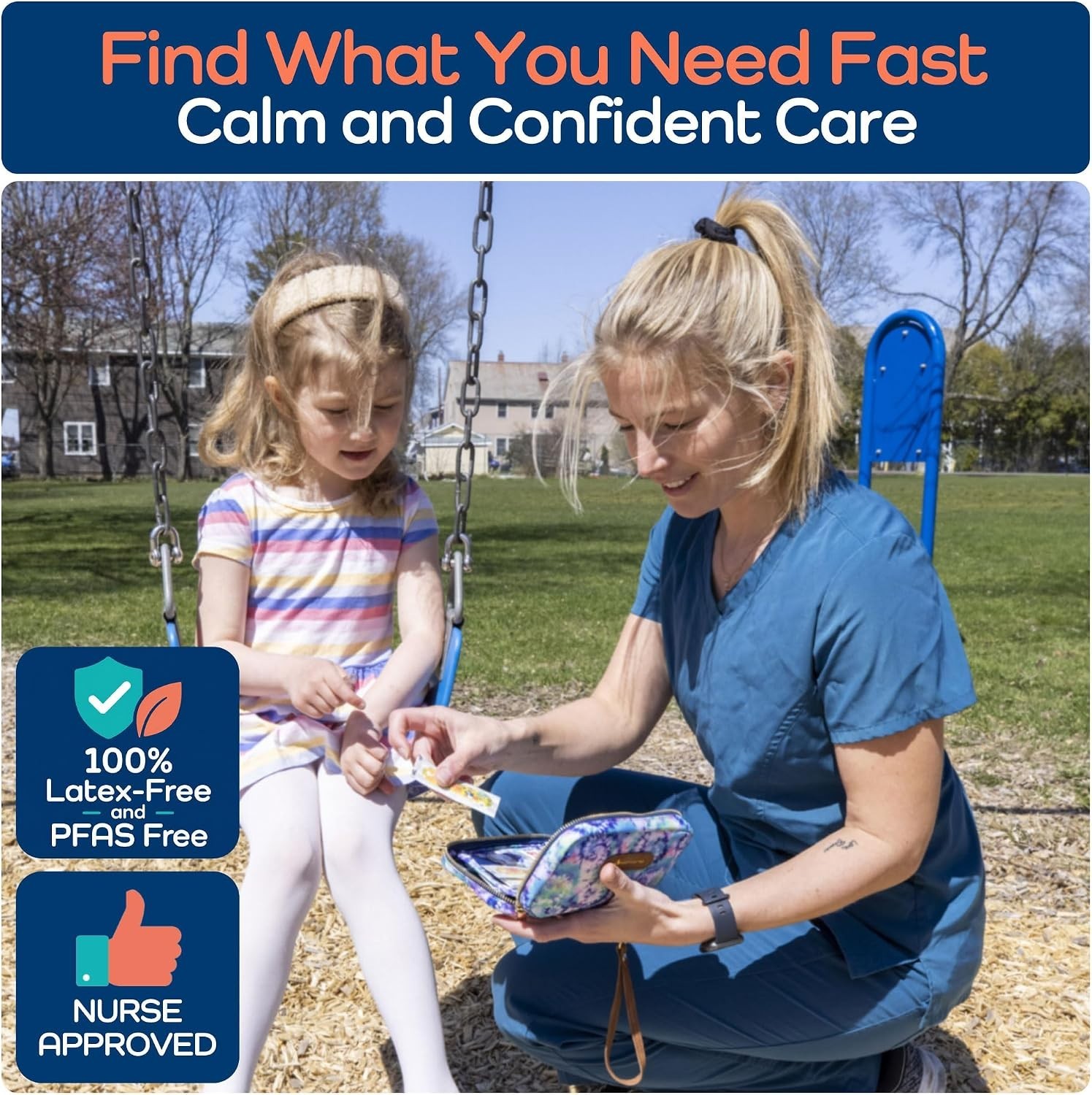 130 Pc. First Aid Kit for Kids