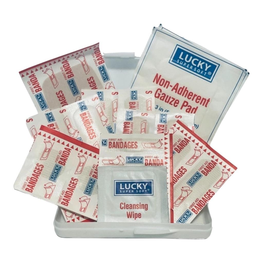 Travel First Aid Kit 42pc Compact Emergency Medical Set Bulk 2 6 12 Pack AU