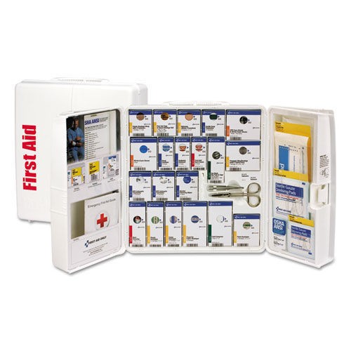 First Aid Only 90580021 Plastic Case First Aid Station Kit (202-PC/KT) New