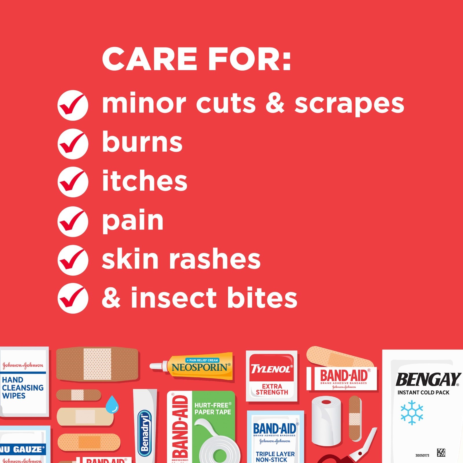Portable First Aid Kit 160 Pieces – Wound Care for Home, Travel, Camping & Emerg