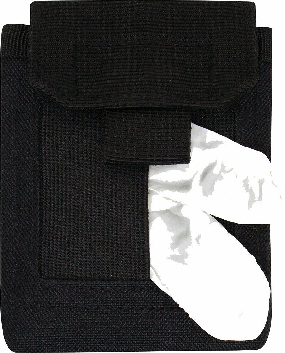 Glove Pouch MOLLE Attachment 4.5" x 3" Black Easy Access ROTHCO 2014