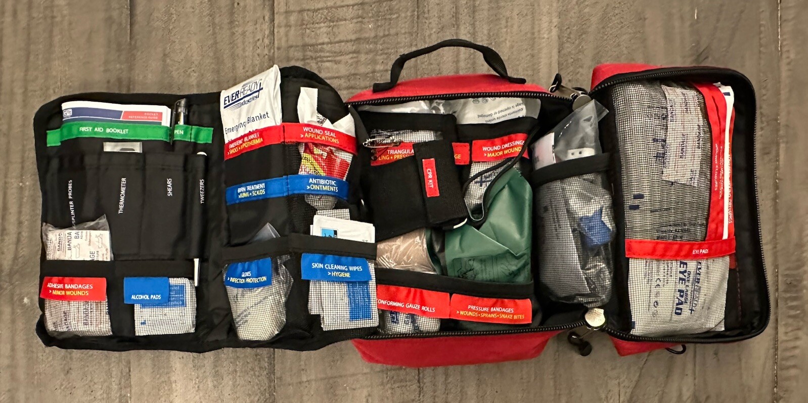 200 Piece Ever-Ready Industries All Purpose First Aid Kit, Expiry 03/26 For Home