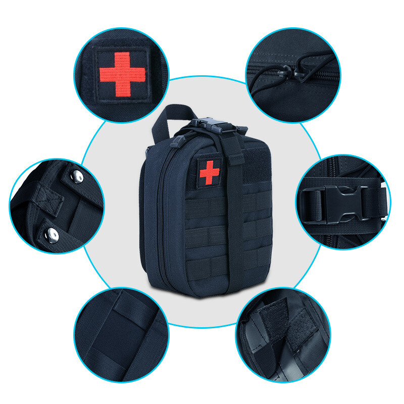 Tactical First Aid Kit Survival Molle Military EMT Medical Pouch EDC Multi-F Bag