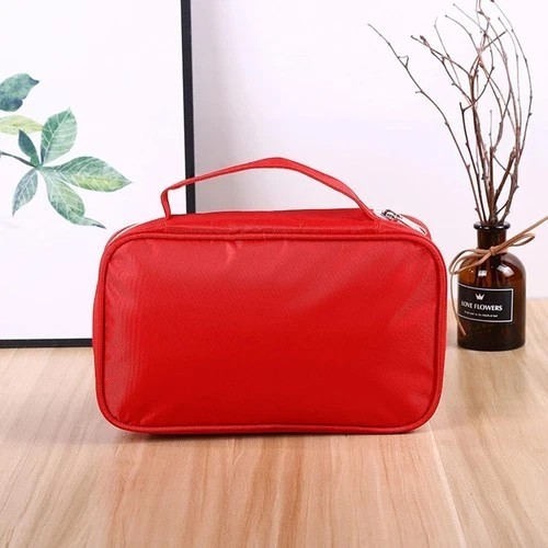 4Pcs Red Empty First Aid Bag Portable Medical Storage Bag Mini Emergency Surv…