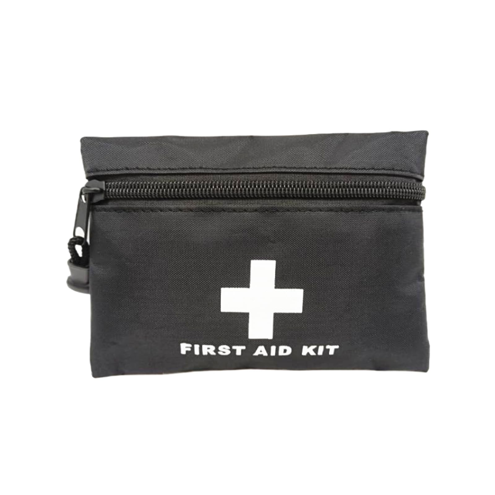 Jipemtra Red Emergency Pouch – Small Travel First Aid Bag for Black 16x11cm