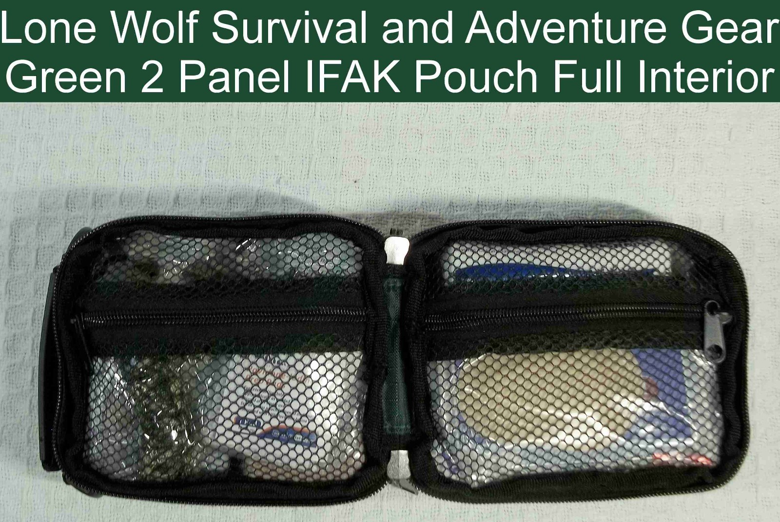 Custom 204 Item First Aid Kit Emergency Medical Supplies Bag Home Car Camping