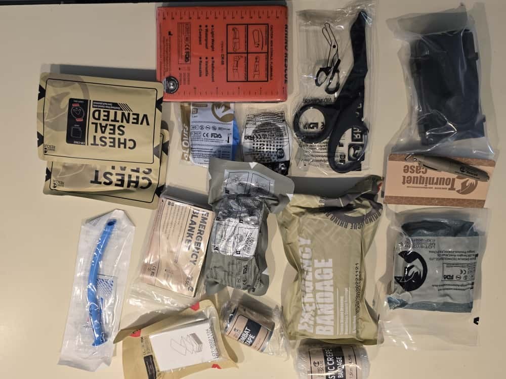 Rhino Rescue Trauma Kit / IFAK Refill Lot – NEW Sealed – Truck/Travel Kit