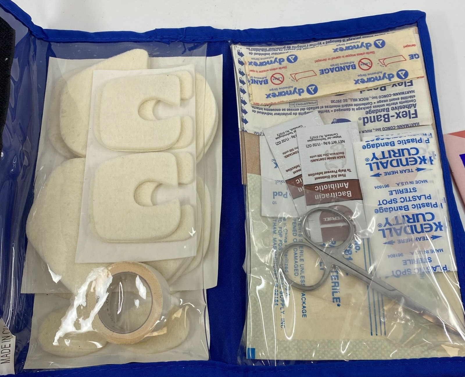 Ever Ready First Aid Kit for Foot Includes 53 Items Travel Feet Aid