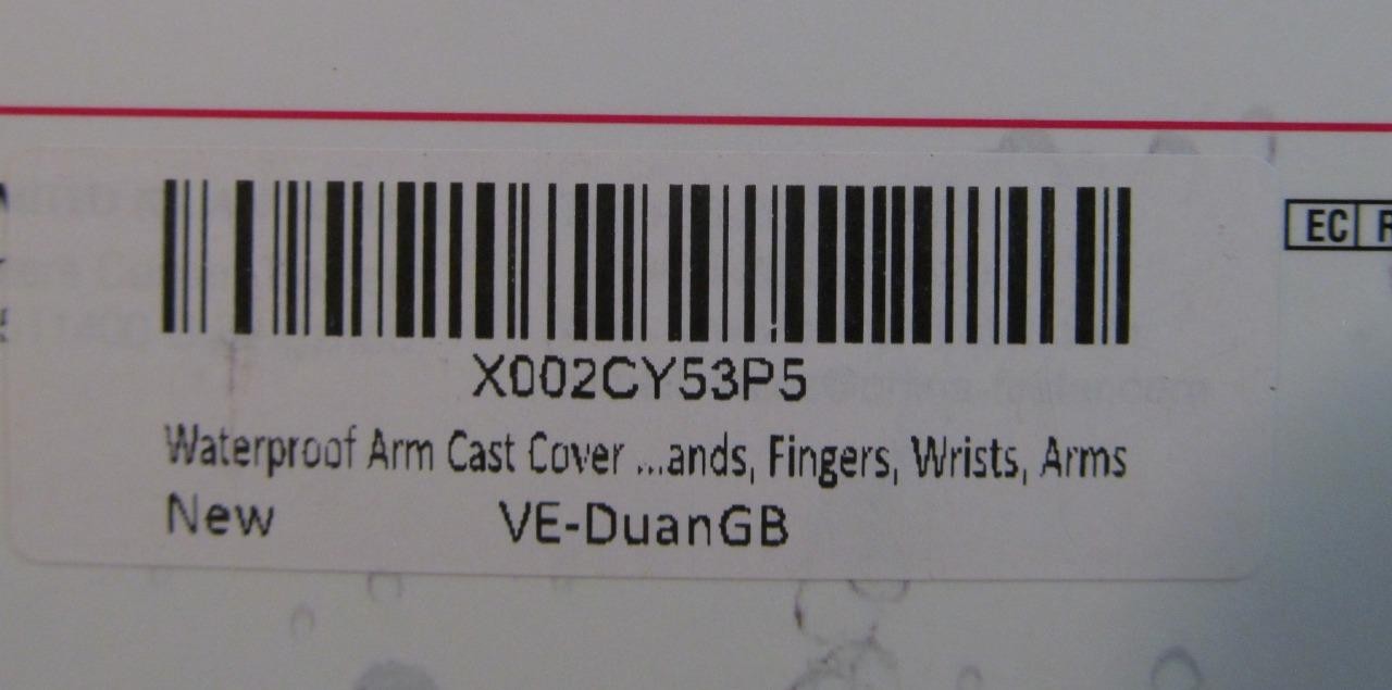 FirstStar Original Waterproof Cast Bandage Protector Adult Short 23 in FREE SHIP