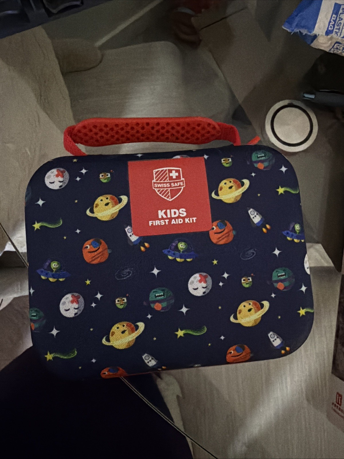 Swiss Safe Baby First Aid Kit for Kids Travel Home Car Emergency