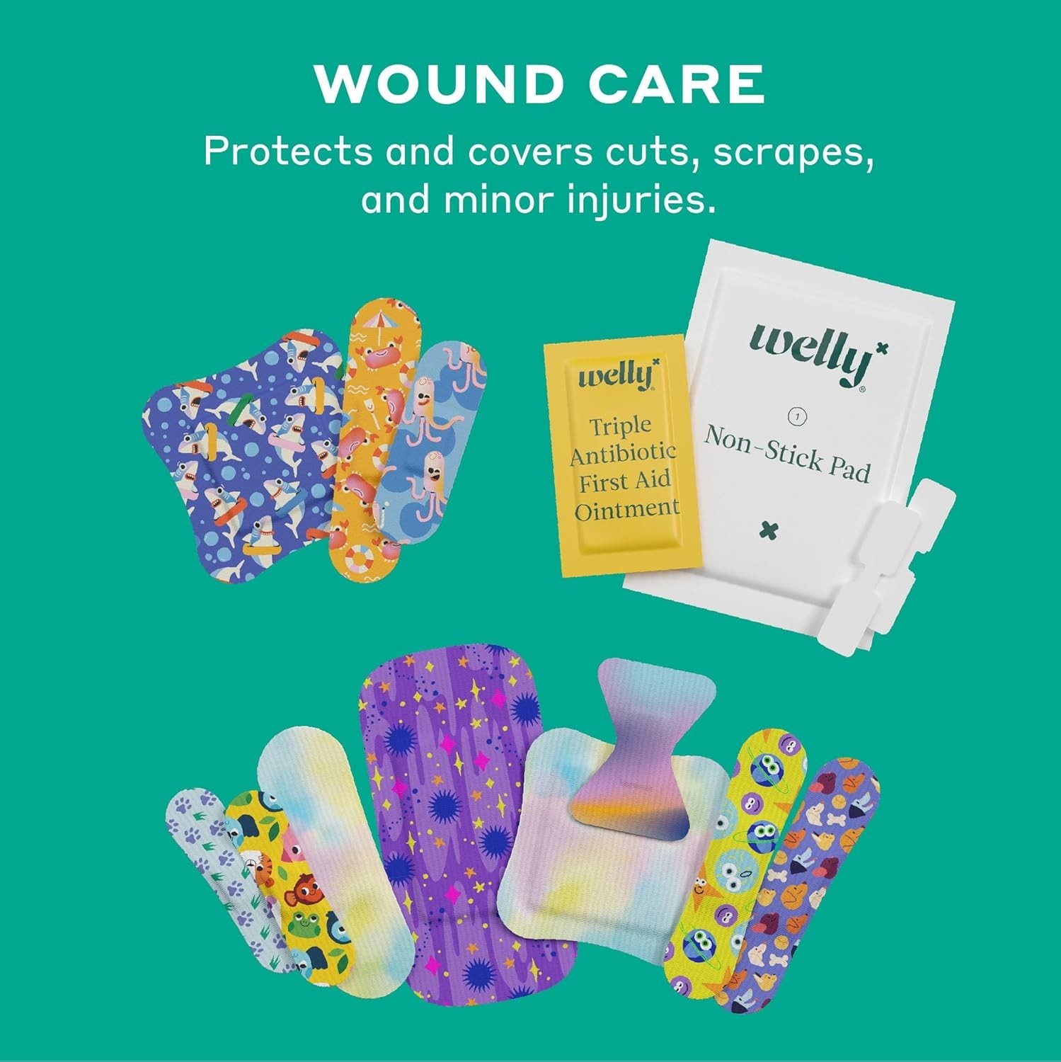 Comprehensive First Aid Kit – FSA Eligible – Adhesive Bandages, Tape and Non-…