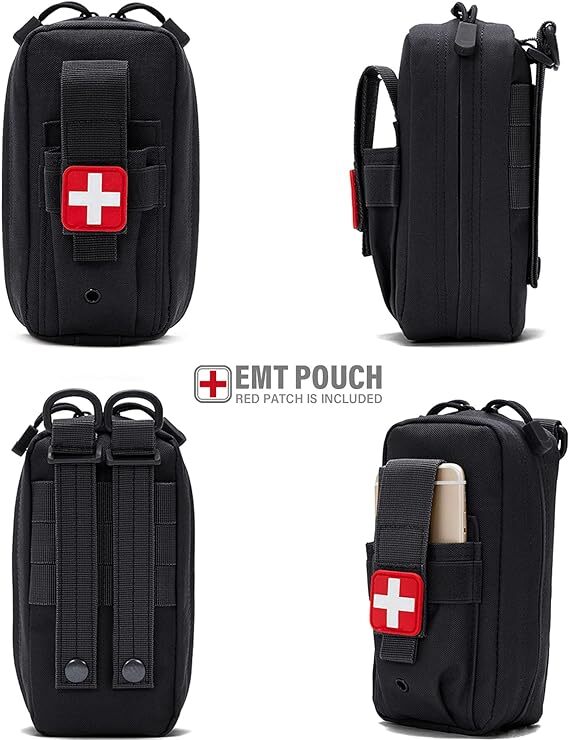 Tactical First Aid Kit Medical Molle Rip Away EMT IFAK Survival Pouch Empty Bag