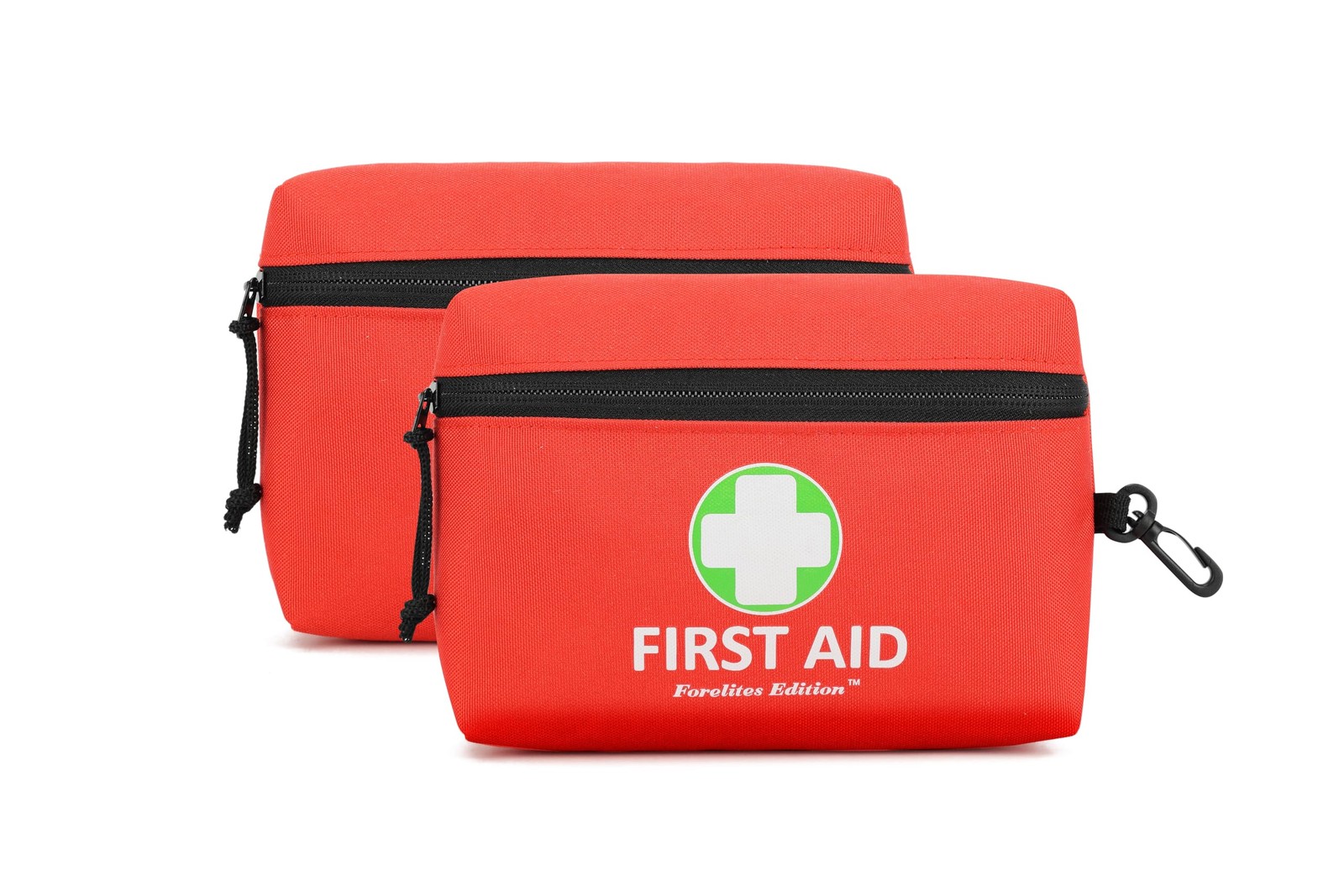 2 Pack Mini First Aid Pouch Empty (Bag Only), First Aid Kit prepared at Home,…