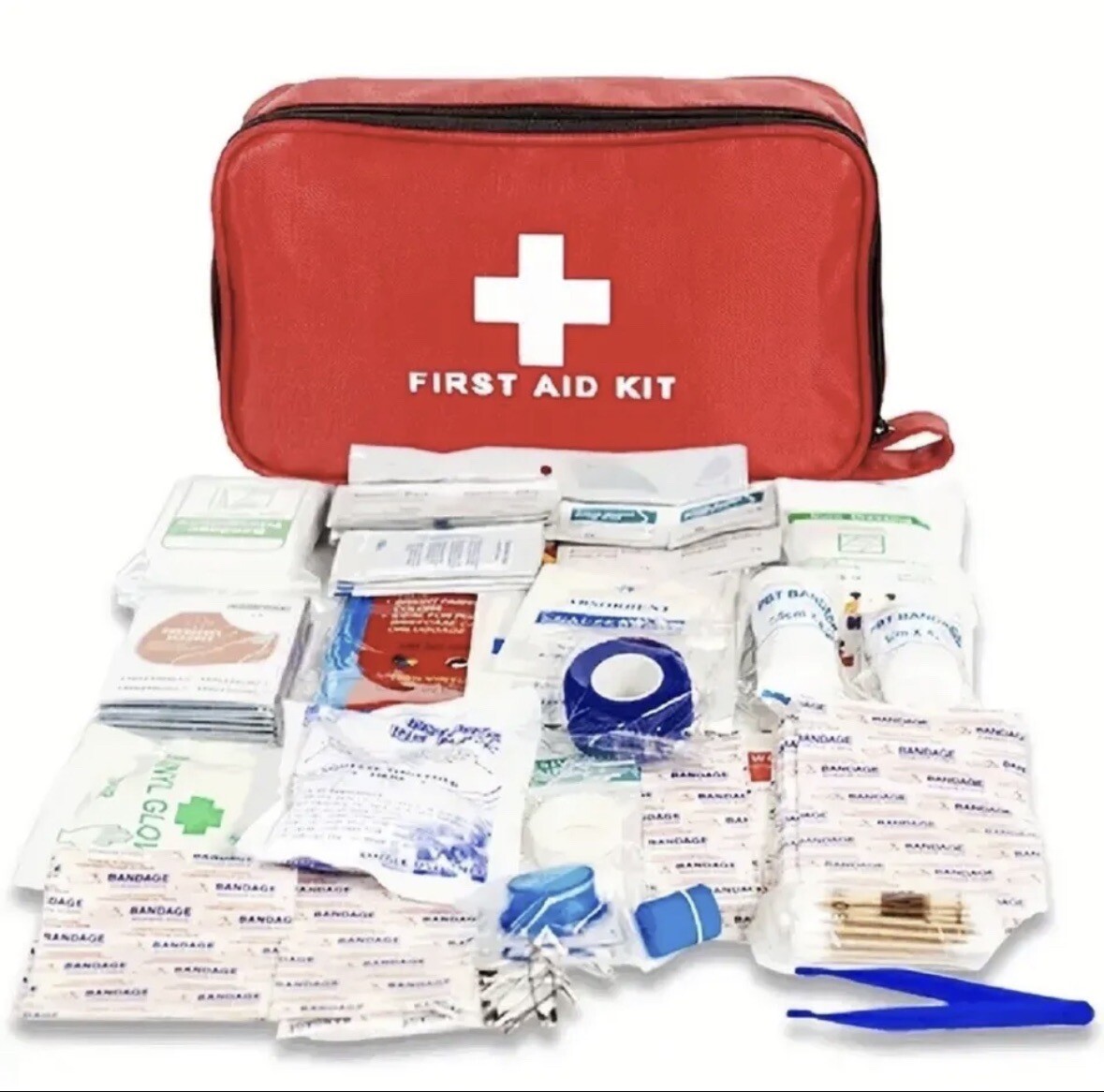 184pcs All-Purpose First Aid Set: Portable Medical Kit Brand New