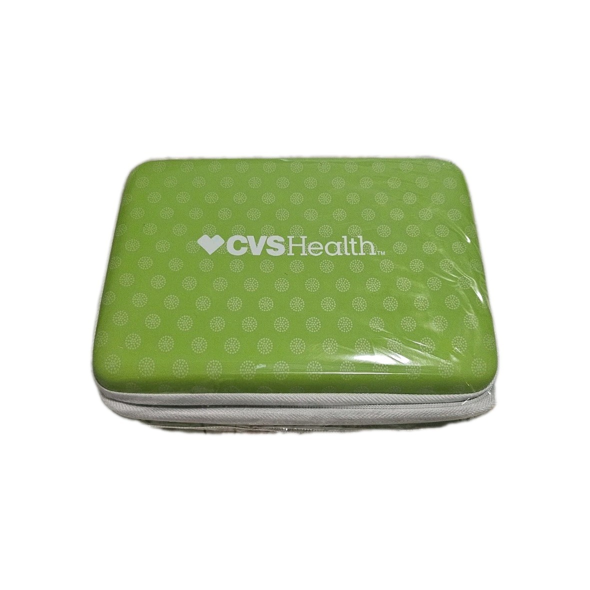 CVS HEALTH BUILD YOUR OWN FIRST AID CASE LIME GREEN 9.25” X 6.5” X 2.5” IN/ NEW