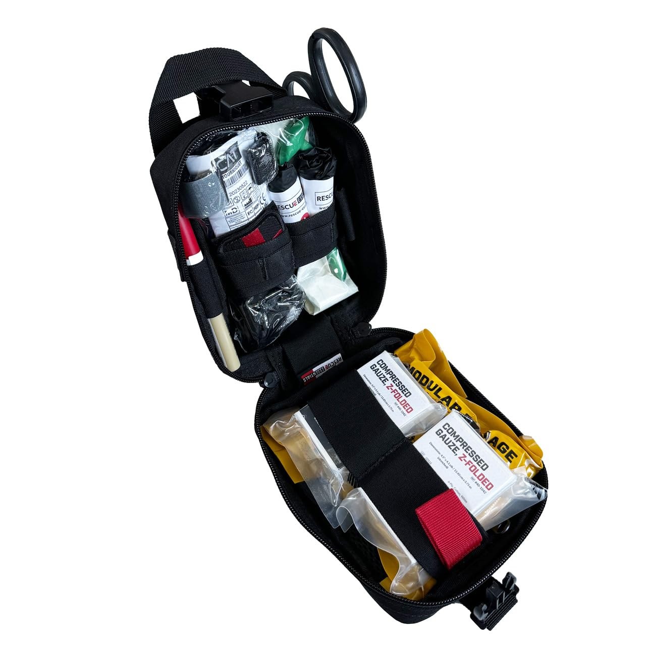 EMT Rip-Away Lite Operator Kit Black 1 Lb 5 Oz Compact IFAK – Tactical Medical