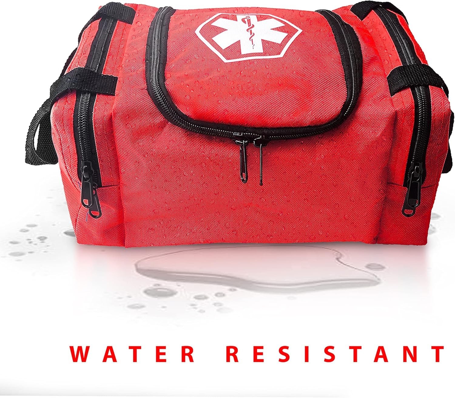 First Aid Trauma Bag EMS EMT Medical Responder Emergency Paramedics Bag – Orange
