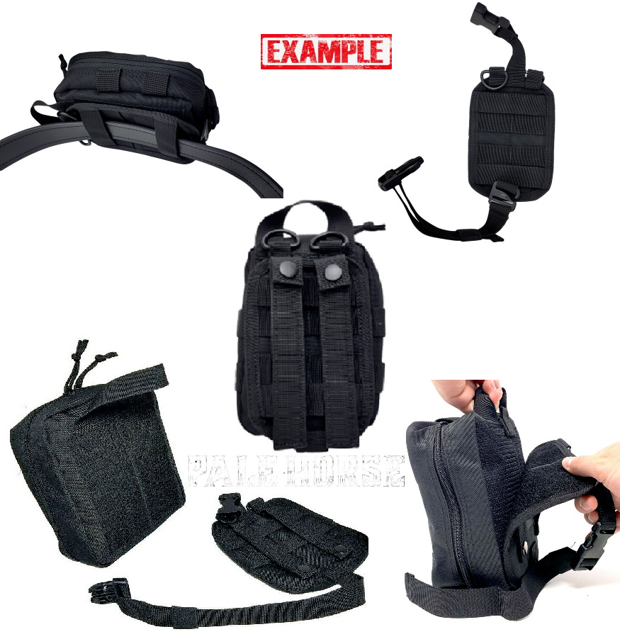 ELITE FIRST AID Recon IFAK Kit LVL-1 FULLY-STOCKED Tactical Trauma Shoot Hunt