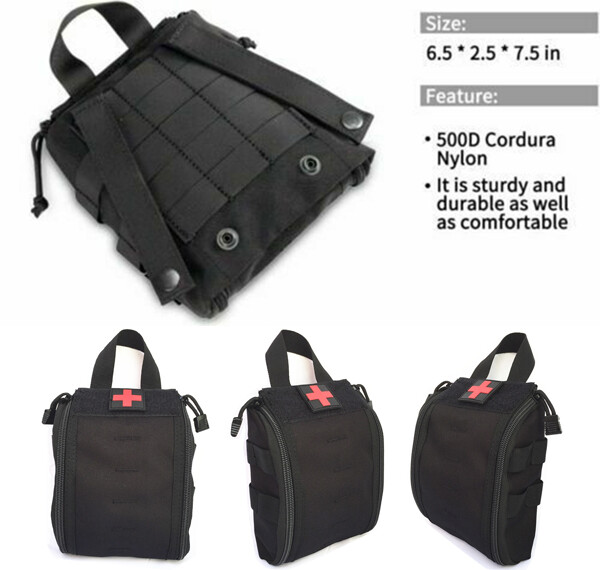 Outdoor Army EDC Medical Bag Molle Tactical Pouch First Aid Kits EMT Utility Bag