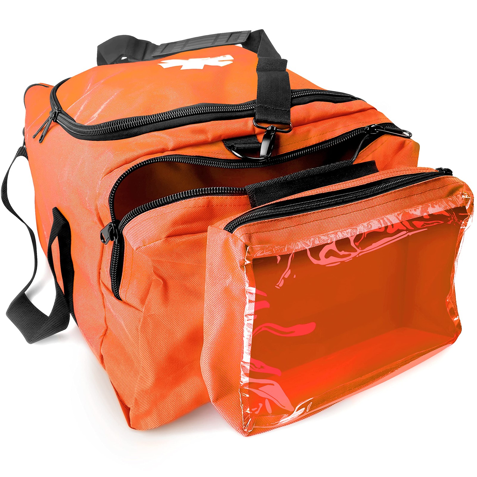 Large EMT First Responder Trauma Medical Bag 21x12x9 Inches Orange