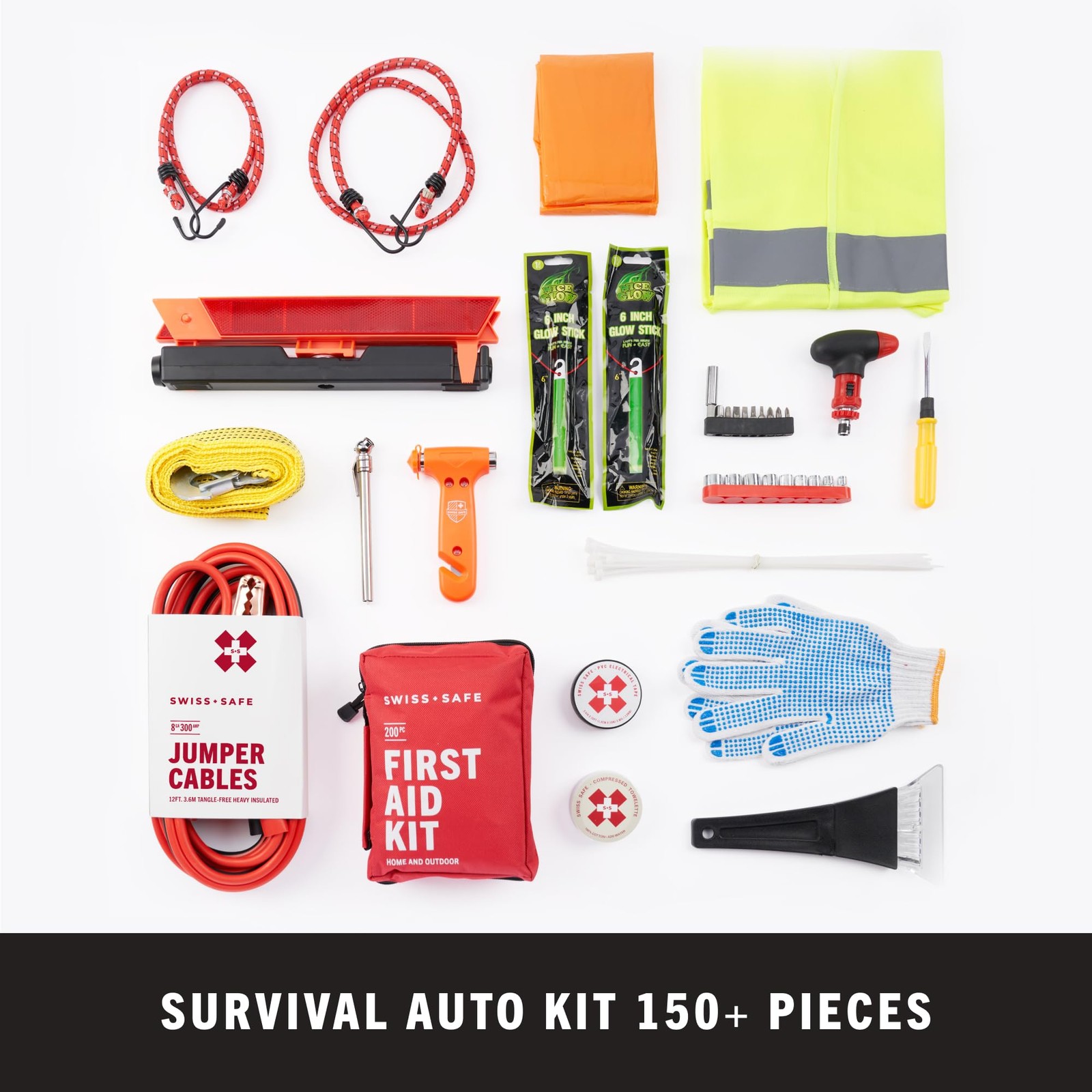 2-in-1 First Aid Kit for Car, Travel & Home, Businesses – Bonus Mini Kit for …
