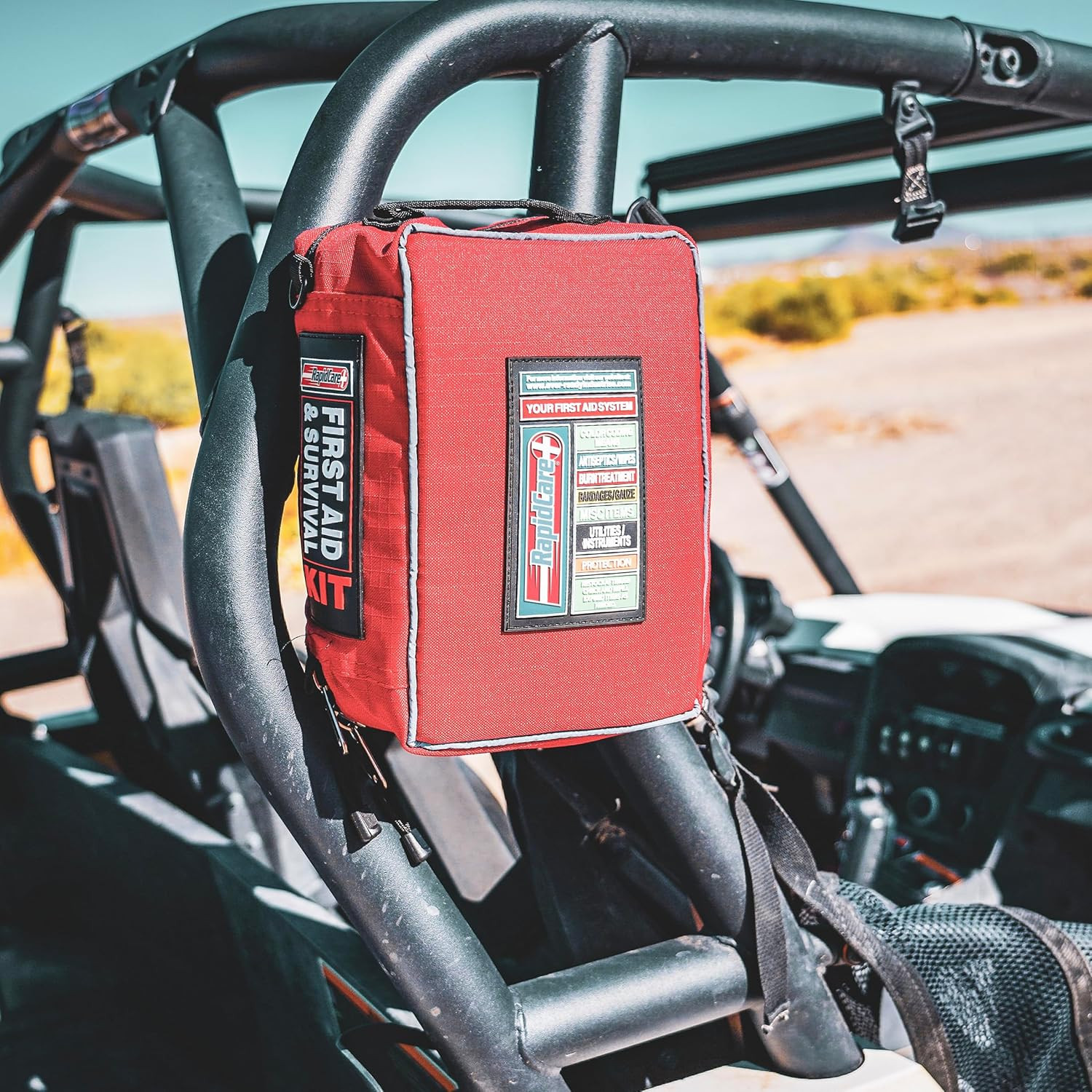 First Aid Kit – 300+ Piece Emergency Medical Kit with Bonus 95-Piece Travel Pack