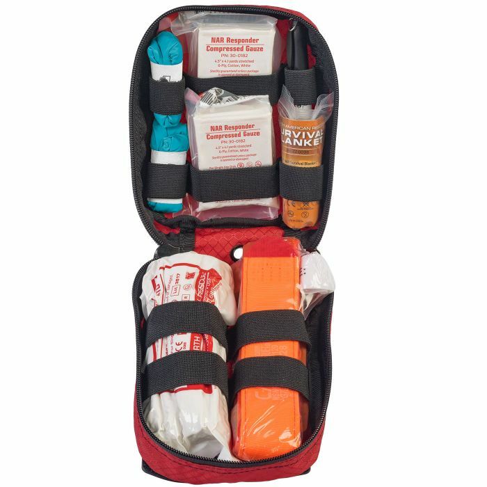 Individual Public Access Bleeding Control Station Red Nylon or Clear Vacuum Seal