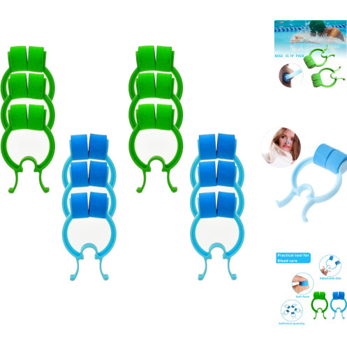 12 PCS Stop Nosebleeds Epistaxis Clip Nose Bleed Stopper Nasal Clip Treatment, N