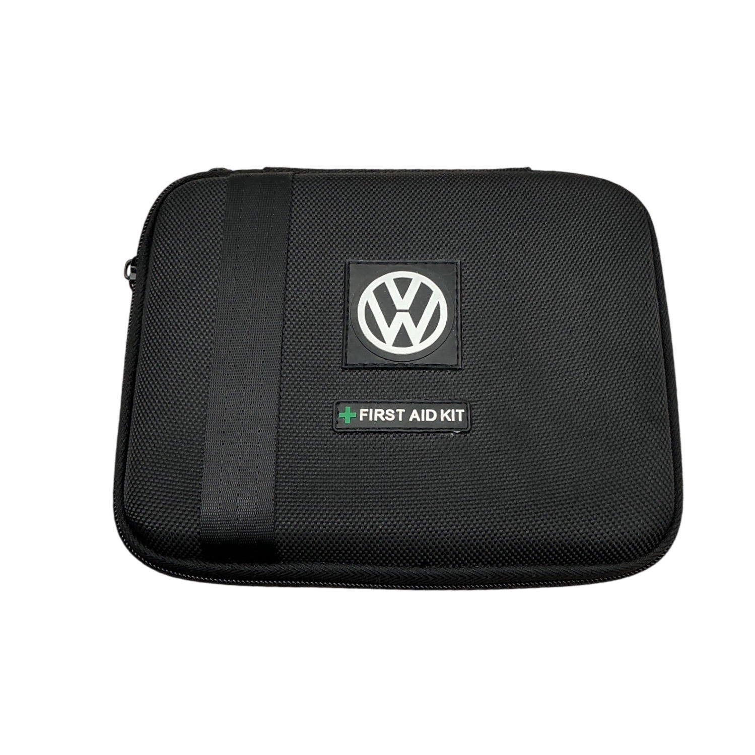 Volkswagen First Aid Kit Black Hardshell Case Genuine VW Emergency Roadside Set