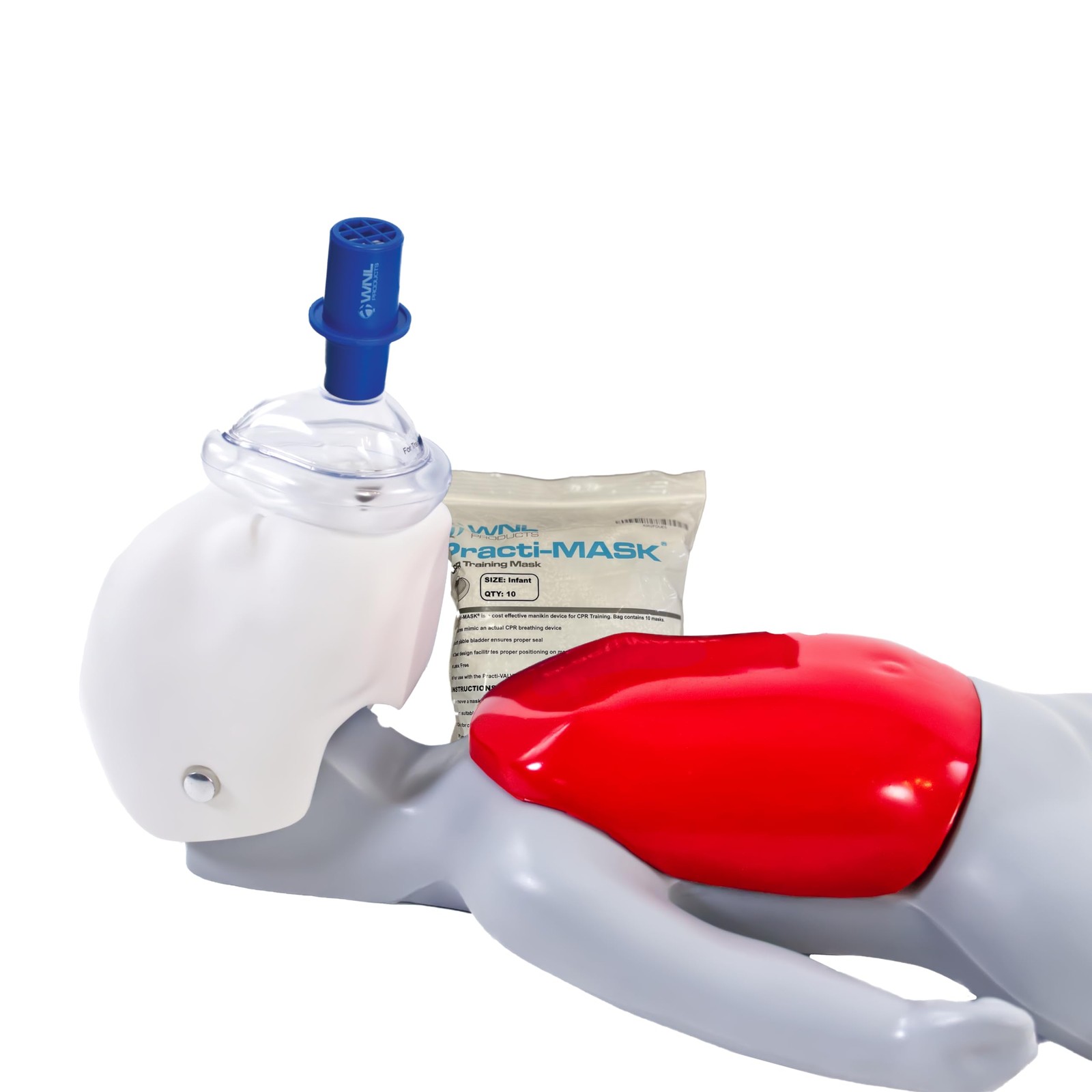 5000TMV-CP Adult/& Infant CPR Practi-& Valve Combo Pack – Fits All WNL Traini…