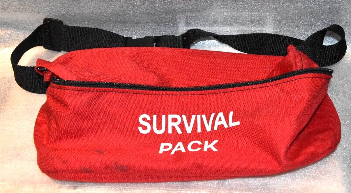 SURVIVAL PACKFANNY 40+ SURVIVAL ITEMS/HOME,CAR,HIKING,WORK,EMERGENCIES BRAND NEW