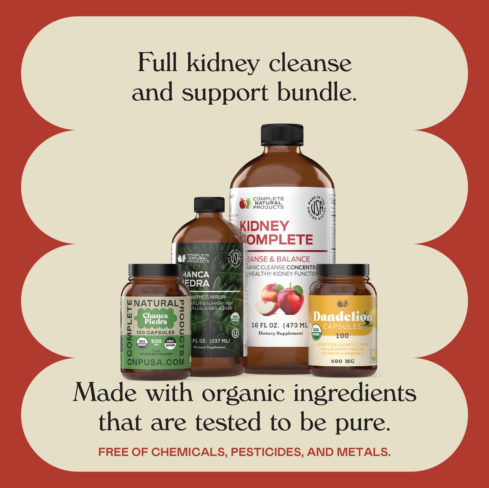 Kidney Complete Bundle – Full Kidney Cleanse & Detox Support