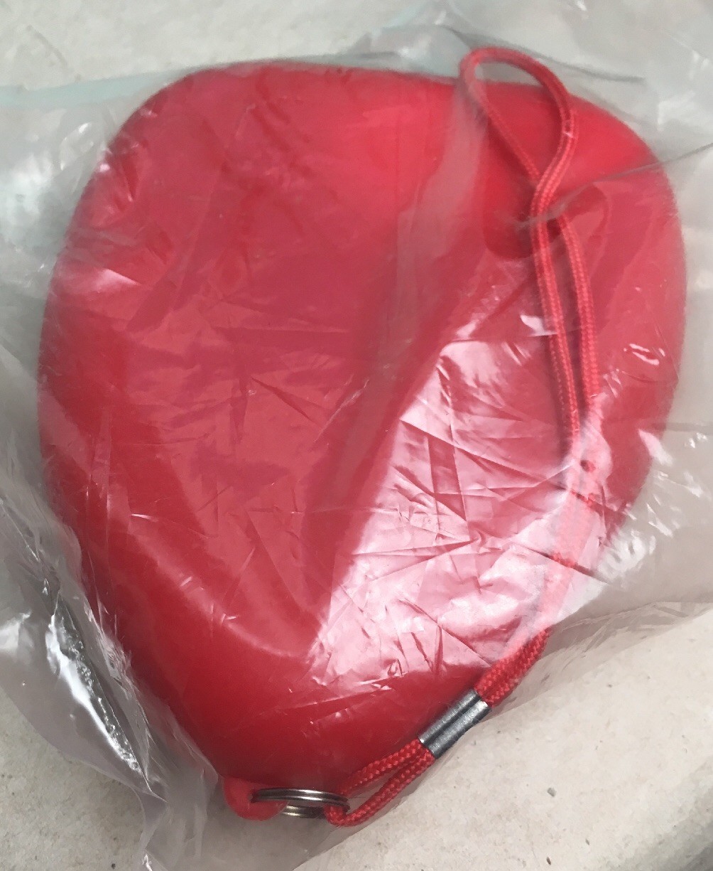 CPR Rescue Mask Adult/Child pocket resuscitator in hard case with belt clip WNL
