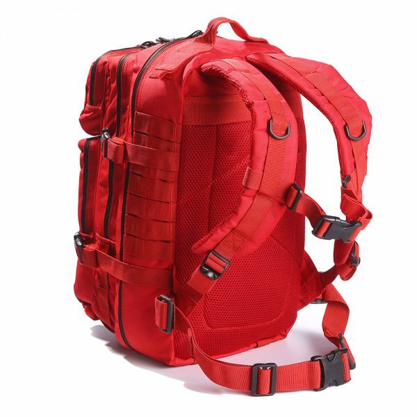 ELITE FIRST AID Tactical Trauma Kit #3 STOCKED w/ Backpack Medic Survival RED
