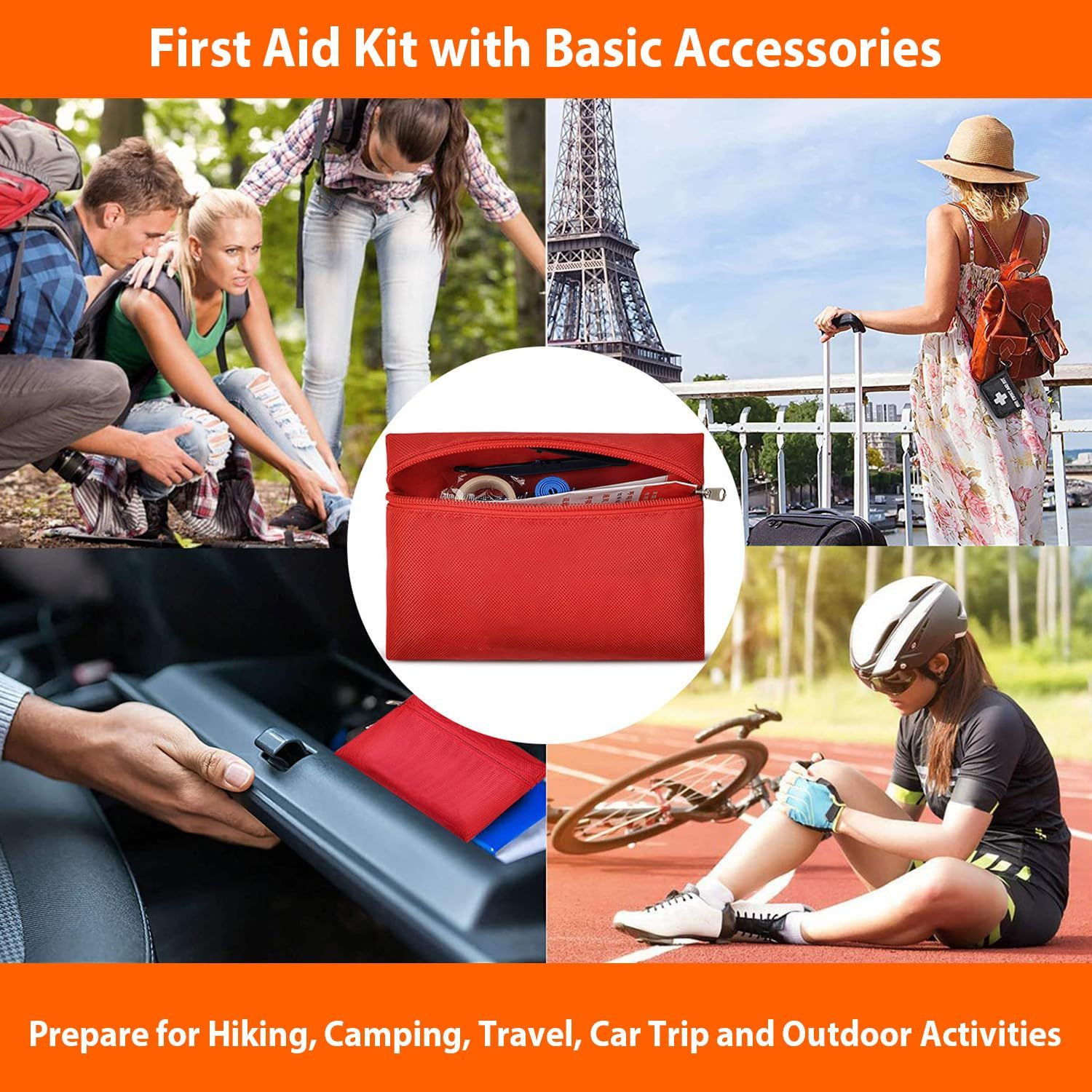 Car Emergency Kit with Air Compressor,Roadside for…