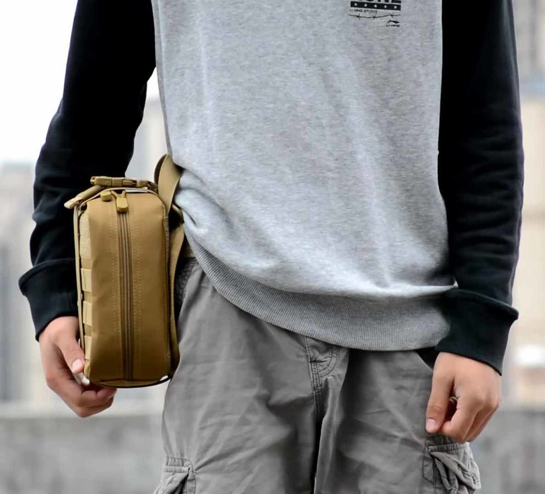 Tactical Rip-Away IFAK Medical Pouch Military Molle EMT First Aid Utility Pouch