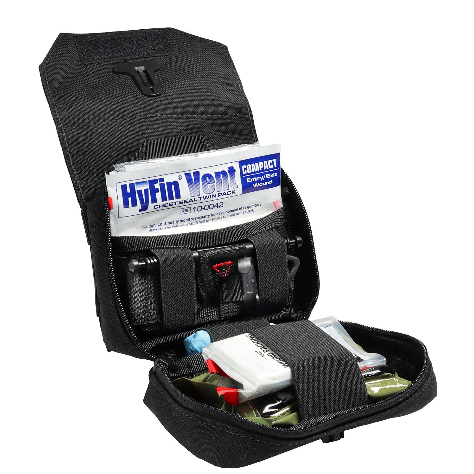 First Response Gunshot Wound Kit for Hemorrhage Control, Rip-Away MOLLE IFAK