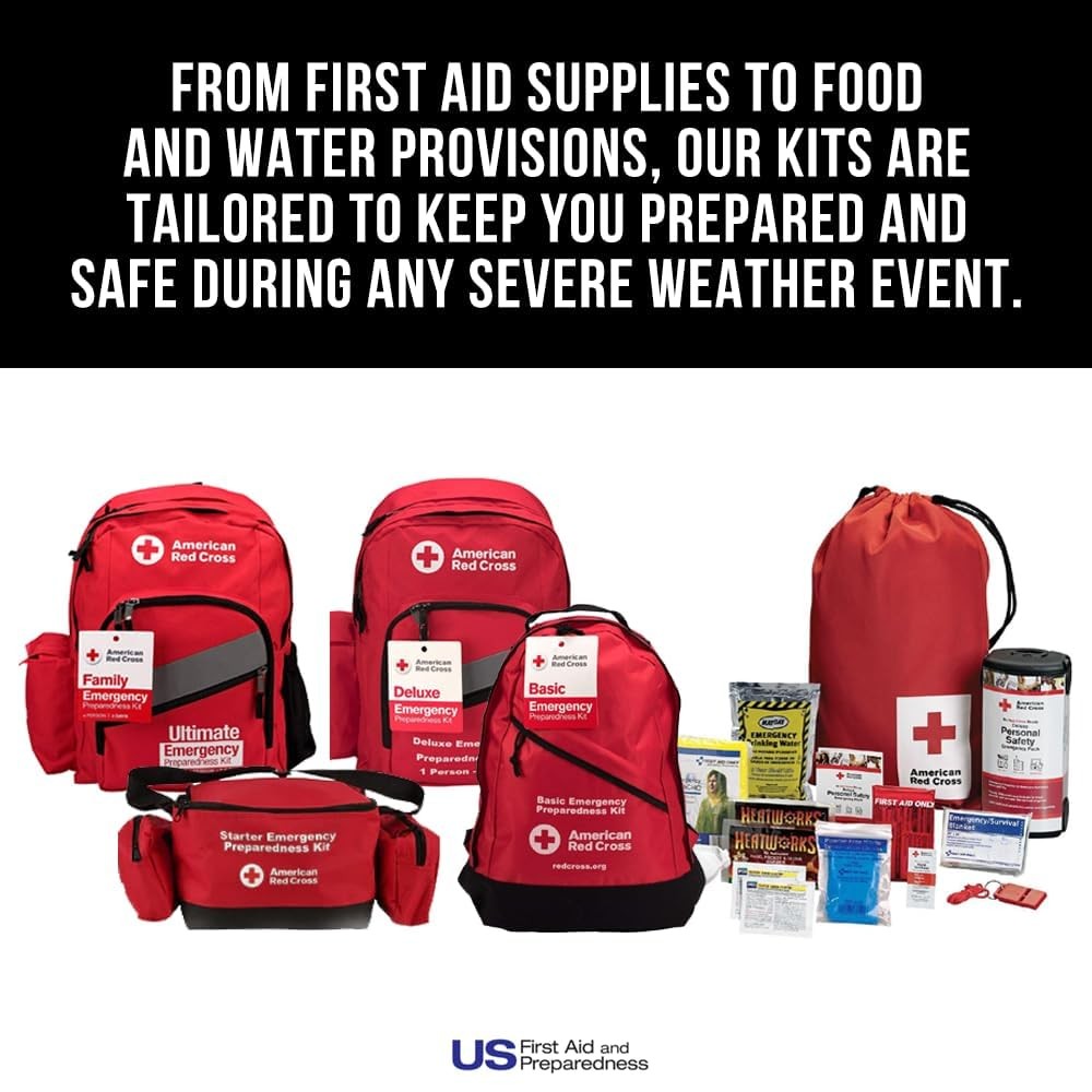 American Red Cross Officially Licensed Product, First Aid Kit, 73 Piece Emerg…