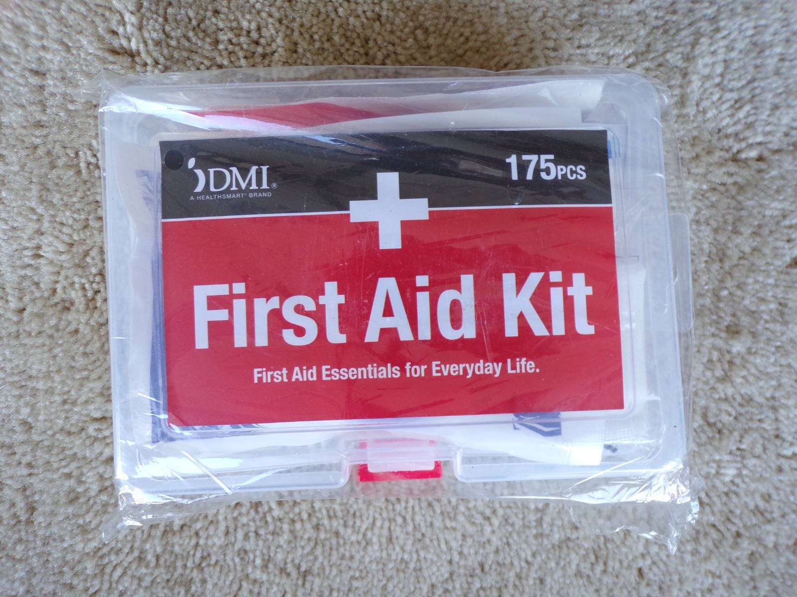 DMI 175-Piece First-Aid Kit, All-Purpose, for Minor Cuts & Scrapes Bandages @h27