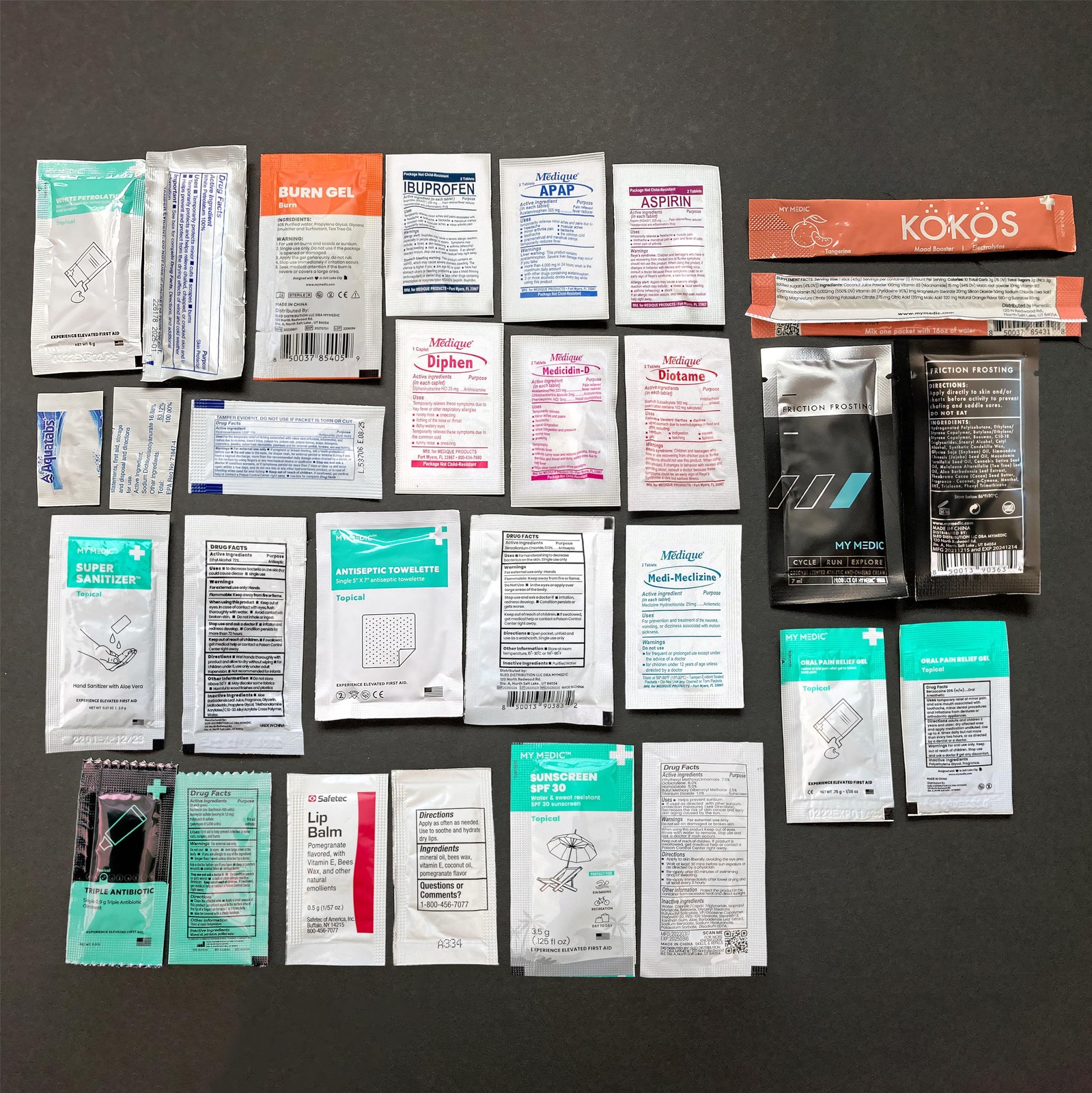 Sidekick – Camping Hiking and Backpacking First Aid Kit – 70 Items – HSA and …