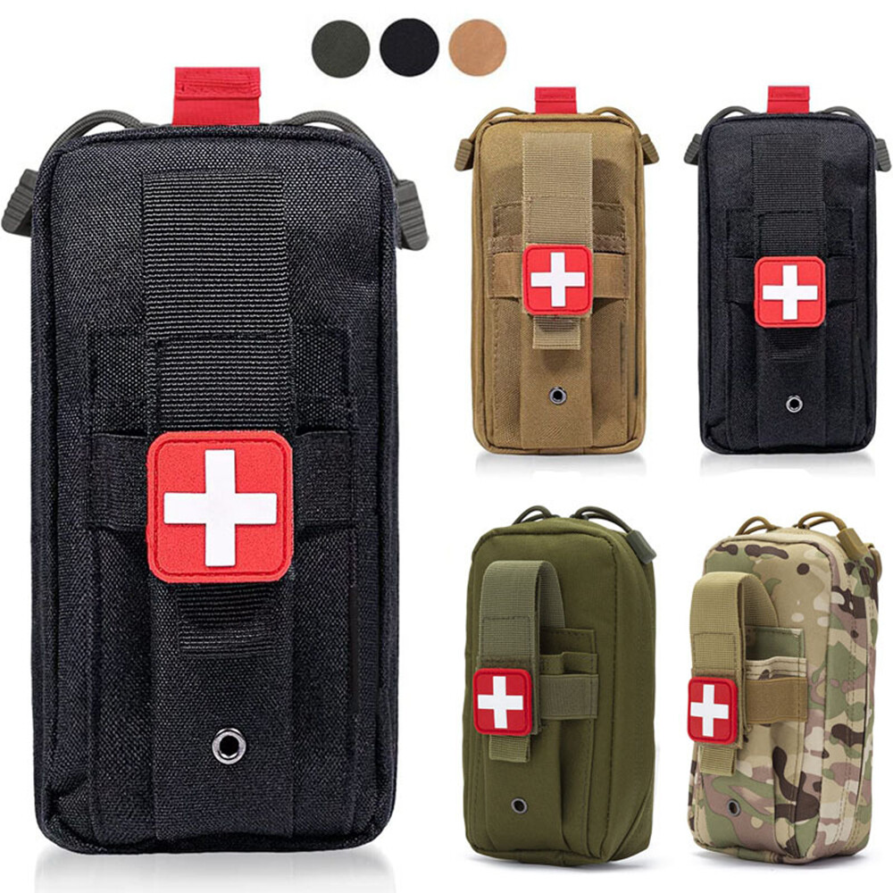Emergency EMT Pouch Medical Bag with Tourniquet Holder Tactical IFAK Trauma Kit