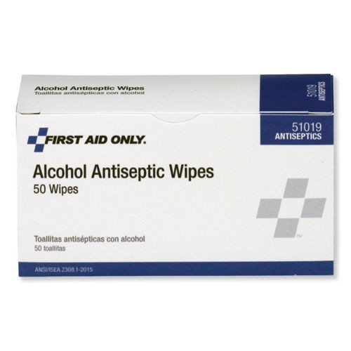PhysiciansCare by First Aid Only 51019 First Aid Alcohol Pads (50/BX) New