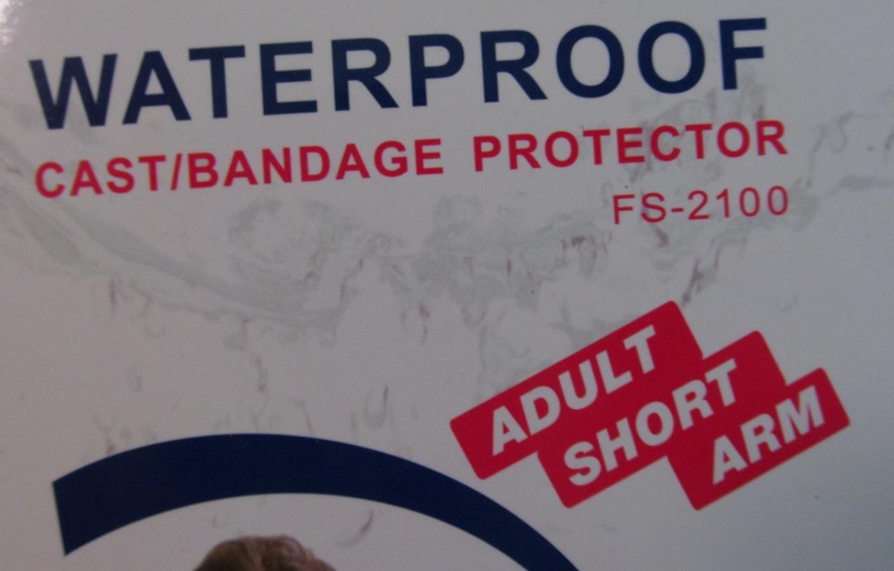 FirstStar Original Waterproof Cast Bandage Protector Adult Short 23 in FREE SHIP