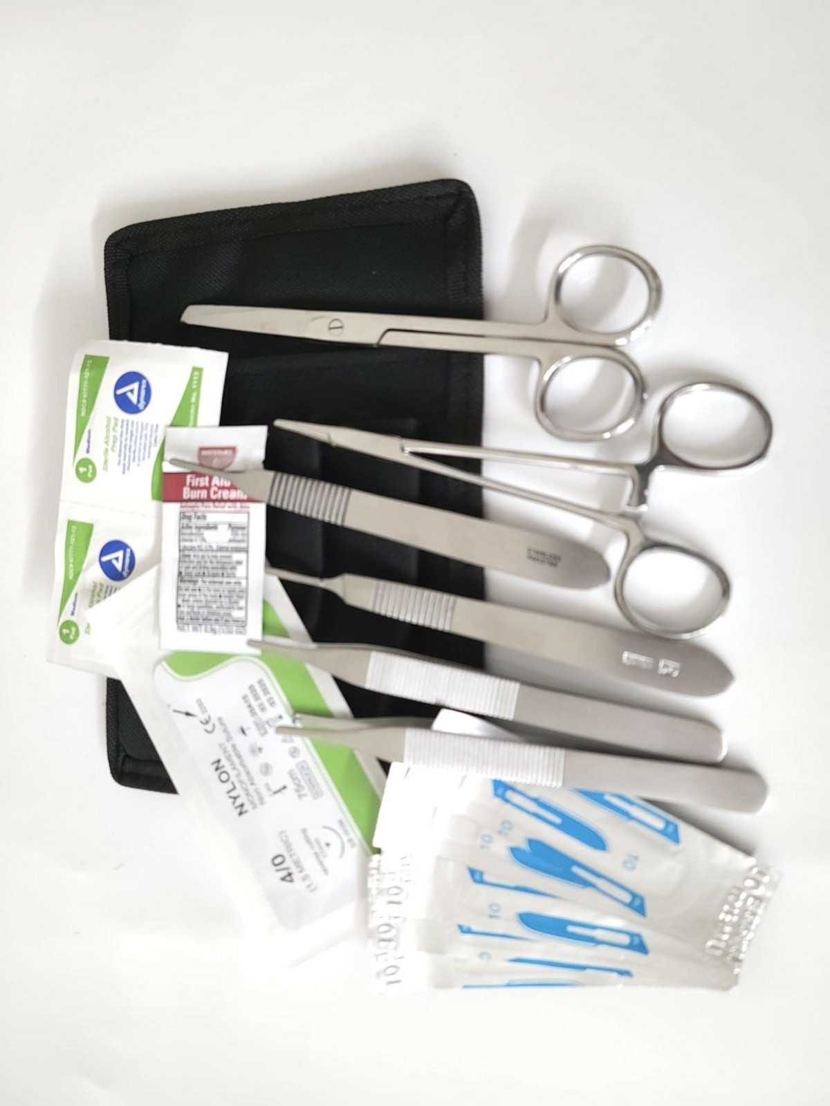 Advanced Surgical Suture Kit, First Aid Medical Travel Trauma Pack