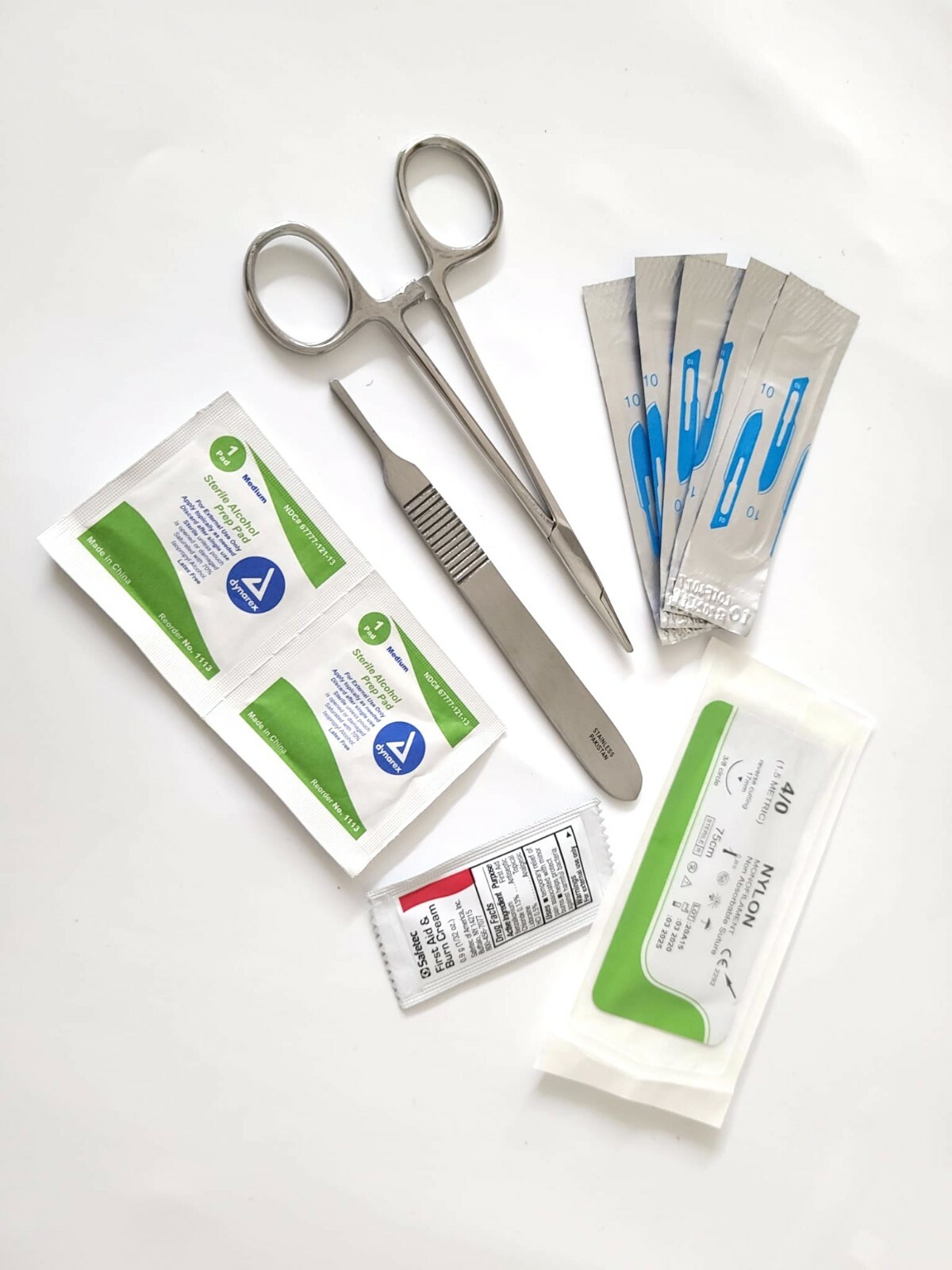 Advanced Surgical Suture Kit, First Aid Medical Travel Trauma Pack