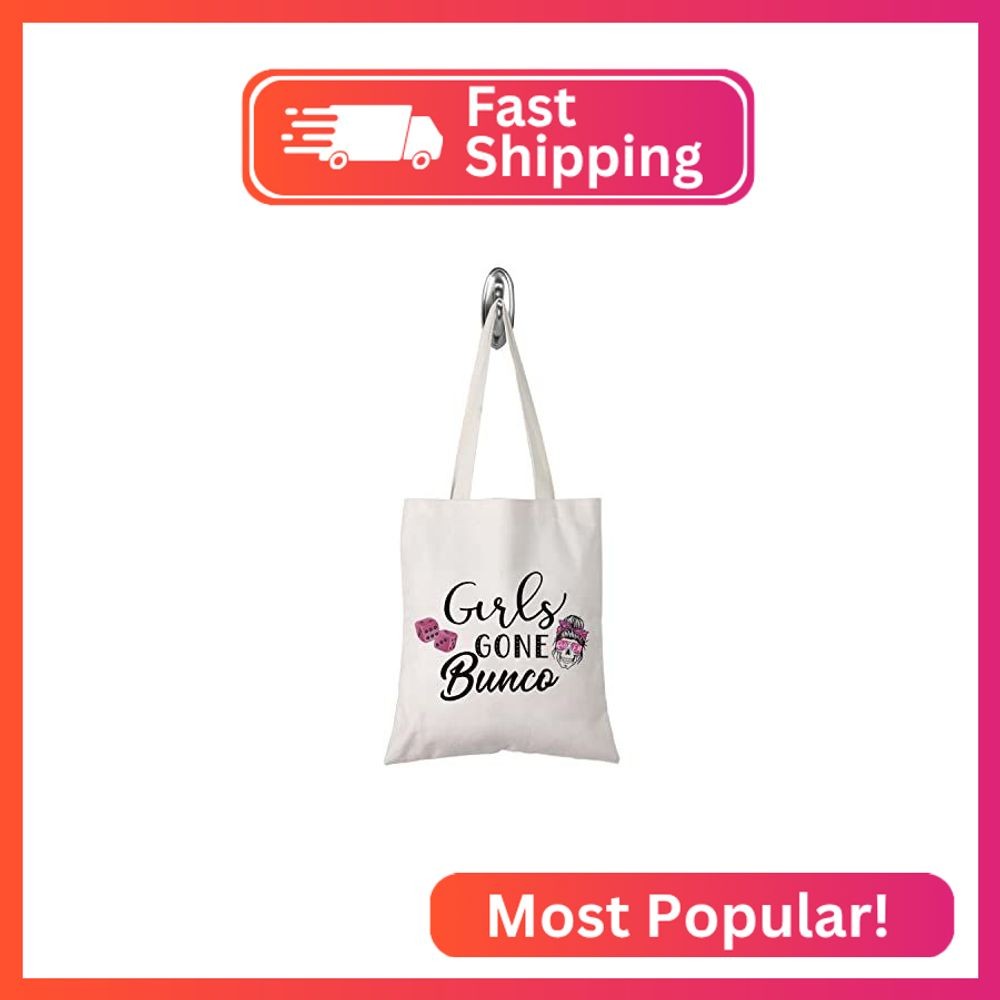 TSOTMO Funny Bunco Gift Girls Night Out Gone Bunco Bunco Party Girls Zipper Pouc